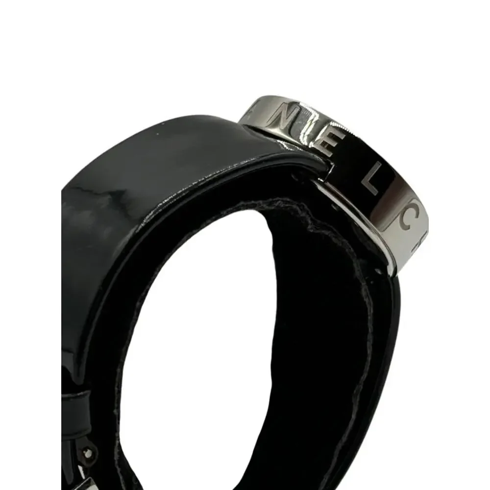 Chanel La Ronde Black Patent Leather Watch H0579 – Stainless Steel – 29mm